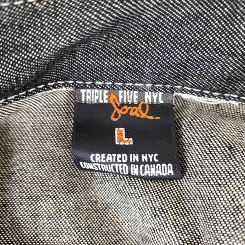 トリプルファイブソウル TRIPLE FIVE SOUL フロント刺繍 ワークS/S シャツ メンズ JPN:L