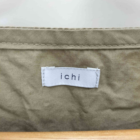 イチ ICHI 日本製リネン S/S ワンピース レディース