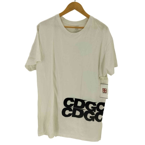 シーディージーコムデギャルソン CDG COMME des GARCONS 別注 ロゴプリントクルーネックTシャツ メンズ JPN:XL