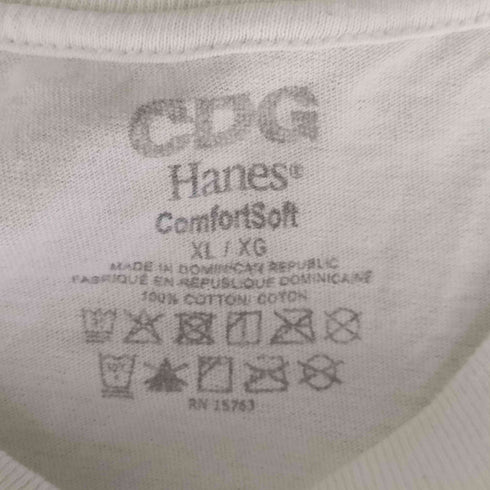 シーディージーコムデギャルソン CDG COMME des GARCONS 別注 ロゴプリントクルーネックTシャツ メンズ JPN:XL