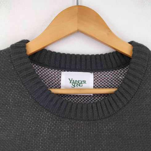ヤンガーソング Younger Song YS Big logo knit メンズ JPN:L