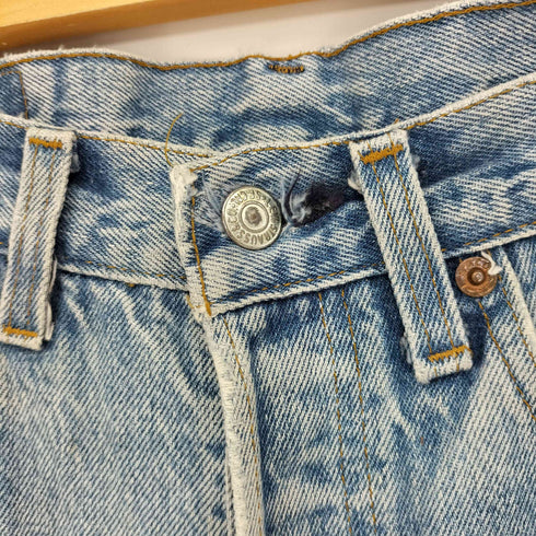 リーバイス Levis ボタン裏524刻印 501 ボタンフライ ストレート デニムパンツ レディース