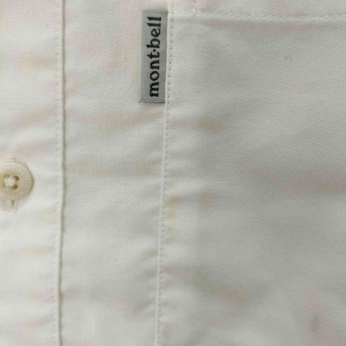 モンベル mont bell L/S ワンポケットシャツ ボタンダウン メンズ import:L