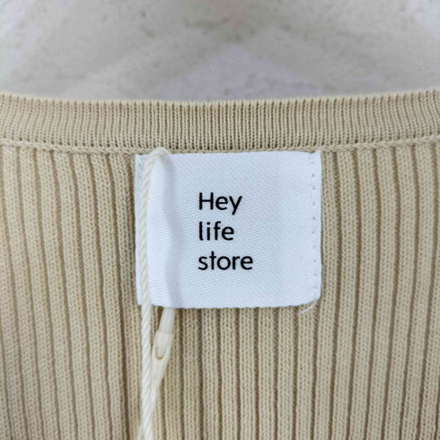 ヘイライフストア Hey life store rib tops レディース FREE