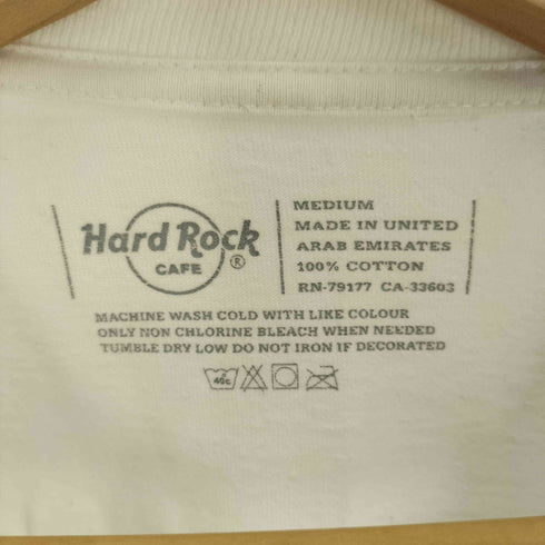 ハードロックカフェ Hard Rock Cafe GUAM USA フロントロゴプリント クルーネックTシャツ メンズ import:M