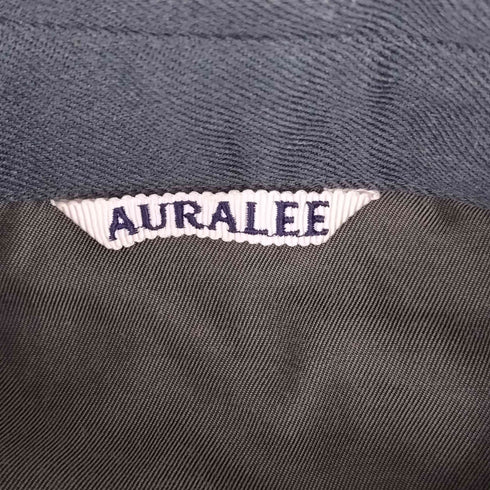 オーラリー AURALEE WOOL KID MOHAIR GABARDINE SHIRTS メンズ JPN:3