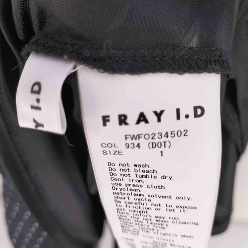 フレイアイディー FRAY I.D ウエストリブマジョリカドレス レディース JPN:1