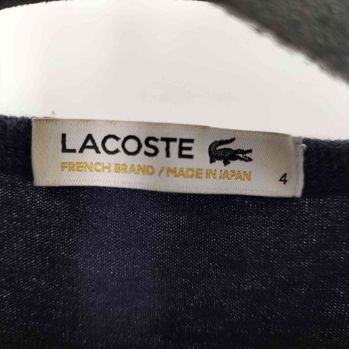 ラコステ LACOSTE ベーシッククルーネックTシャツ クロコダイル ワニ メンズ JPN:4
