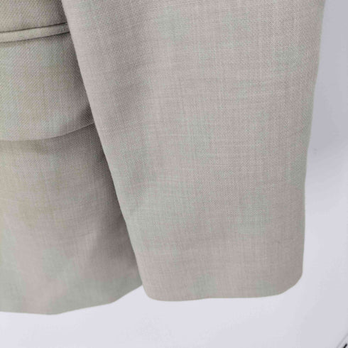 ザラ ZARA LIGHT GREEN FITTED DOUBLE-BREASTED BLAZER ダブルテーラードジャケット メンズ import:L