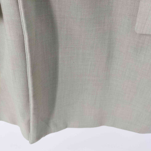ザラ ZARA LIGHT GREEN FITTED DOUBLE-BREASTED BLAZER ダブルテーラードジャケット メンズ import:L