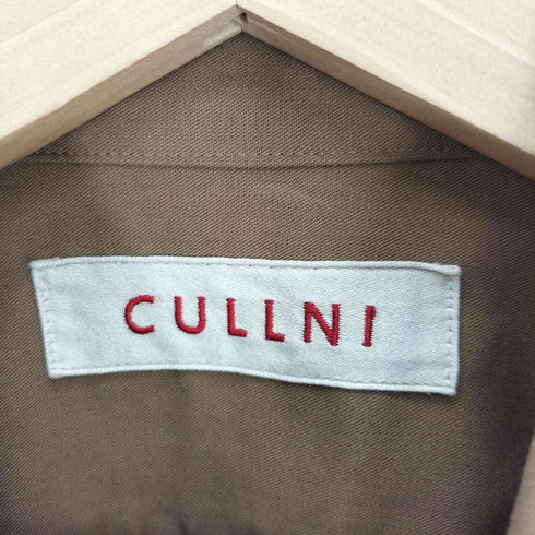 クルニ CULLNI 19SS サイドスリットロングシャツ メンズ JPN:2