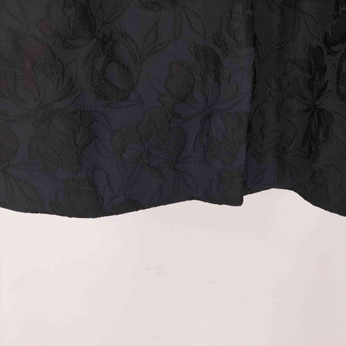 アベニールエトワール Aveniretoile フラワージャガードタックフレアスカート レディース 36