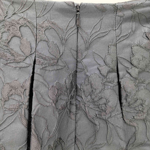 アベニールエトワール Aveniretoile フラワージャガードタックフレアスカート レディース 36