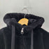 ベルシュカ BERSHKA Faux Fur Hooded Jacket ファージップジャケット レディース import:L
