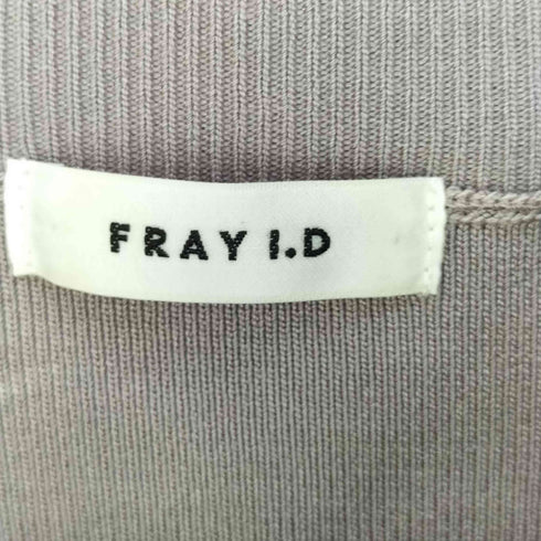 フレイアイディー FRAY I.D アシメラッフルフリルニットプルオーバー レディース ONE SIZE