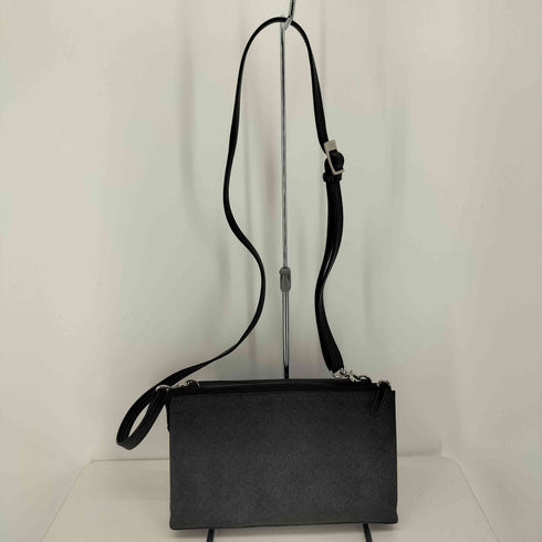 ペレボルサ PELLE BORSA 総柄 カウレザー ショルダー バッグ レディース