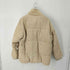 ザラ ZARA コーデュロイ パフ ダウンジャケット ドローコード レディース import:XL
