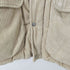ザラ ZARA コーデュロイ パフ ダウンジャケット ドローコード レディース import:XL