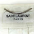 サンローランパリ SAINT LAURENT PARIS D02 M/SK-LW ホワイトスキニーデニム メンズ 30