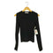 ザラ ZARA KNIT スリーブスリット パールニット レディース import:M
