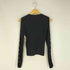 ザラ ZARA KNIT スリーブスリット パールニット レディース import:M