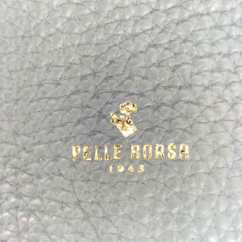 ペレボルサ PELLE BORSA フロント アシンメトリー ジップ カウレザー ミニ バックパック レディース