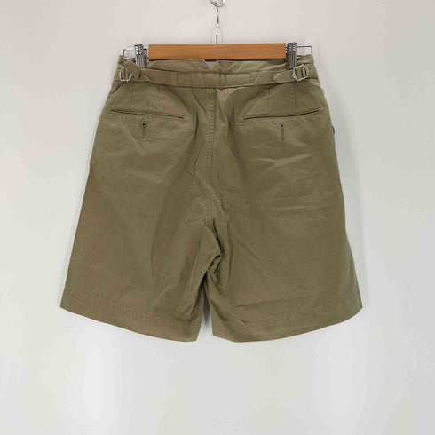 オーラリー AURALEE Finx Chambray Gabardine Wide Shorts メンズ JPN:3