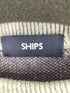 シップス SHIPS コットン カシミヤ チェック クルーネックニット メンズ JPN:S