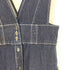 ザラ ZARA デニムジャンパースカート レディース import:M