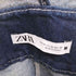 ザラ ZARA デニムジャンパースカート レディース import:M