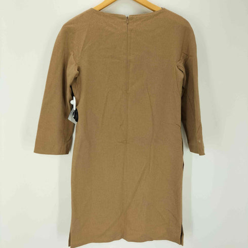 マックスマーラ MAX MARA 白タグ キャメル ワンピース レディース JPN:36