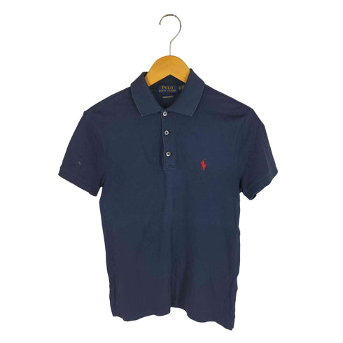 ポロラルフローレン POLO RALPH LAUREN CUSTOM SLIM FIT ポニー刺繍 ポロシャツ メンズ import:XS
