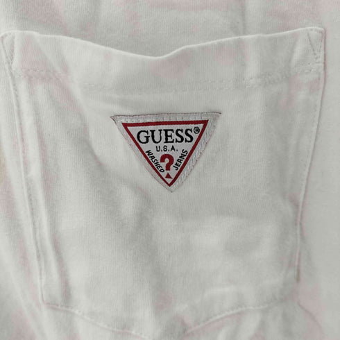 ゲス GUESS ワンポイントロゴカットソー ポケットロゴ メンズ import:M