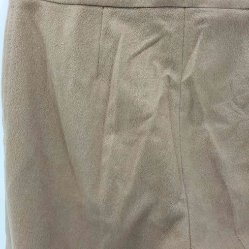 マックスマーラ MAX MARA 白タグ キャメル センタープレスパンツ レディース JPN:36