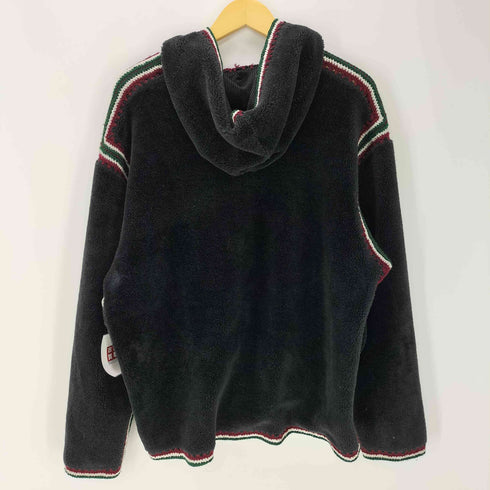 シュプリーム Supreme Crochet Edge Hooded Zip Up Top メンズ JPN:L