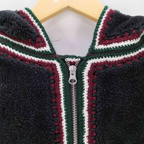 シュプリーム Supreme Crochet Edge Hooded Zip Up Top メンズ JPN:L