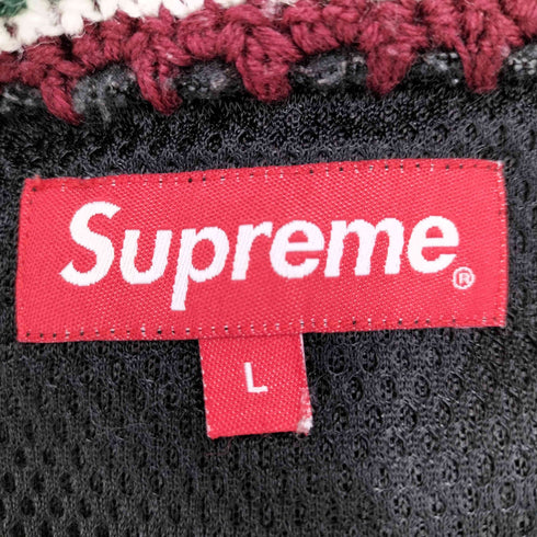 シュプリーム Supreme Crochet Edge Hooded Zip Up Top メンズ JPN:L