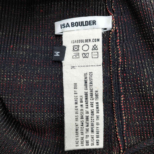 ISA BOULDER アシンメトリーニットベスト レディース M