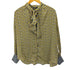ザラ ZARA フラワープリント L/S ブラウス レディース import:M