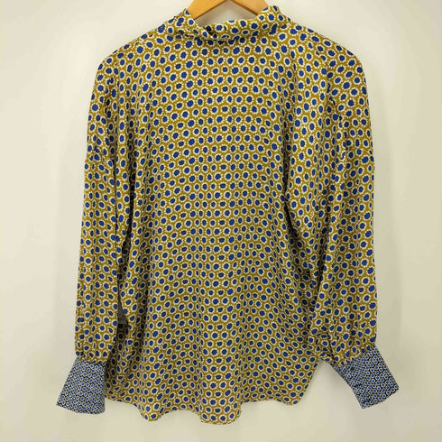 ザラ ZARA フラワープリント L/S ブラウス レディース import:M