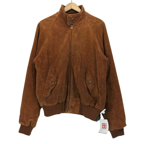 ポロバイラルフローレン Polo by RALPH LAUREN 90s Genuine Leather スエード スウィングトップ ジャケット メンズ JPN:M