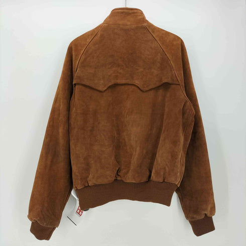 ポロバイラルフローレン Polo by RALPH LAUREN 90s Genuine Leather スエード スウィングトップ ジャケット メンズ JPN:M