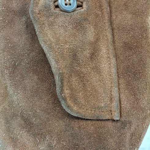 ポロバイラルフローレン Polo by RALPH LAUREN 90s Genuine Leather スエード スウィングトップ ジャケット メンズ JPN:M
