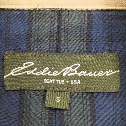 エディーバウアー Eddie Bauer 裏地チェックスタンドカラージャケット メンズ JPN:S