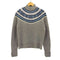 ブルックスブラザーズ BROOKS BROTHERS ノルディック柄 モックネックウールニット メンズ JPN:M