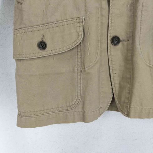 エディーバウアー Eddie Bauer フロントワンポイント刺繍テーラードジャケット メンズ JPN:S
