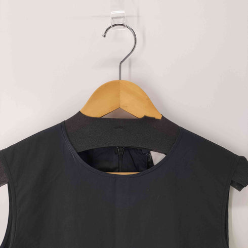 エスマックスマーラ S Max Mara ノースリーブ レイヤードシャツ ビーズ レディース DE:38