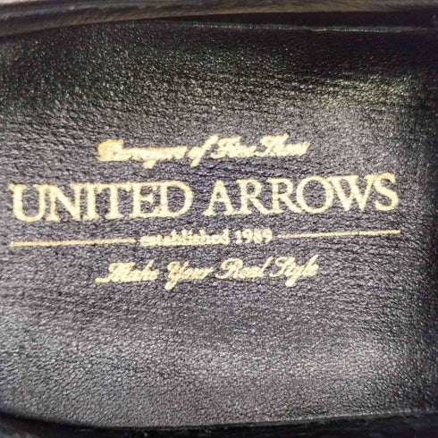 ユナイテッドアローズ UNITED ARROWS ストレートチップ レザードレスシューズ メンズ 6