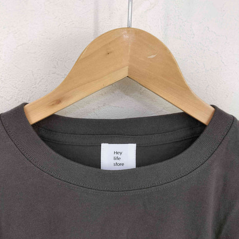 ヘイライフストア Hey life store space logo T shirt / AAAMYYY レディース JPN:XL