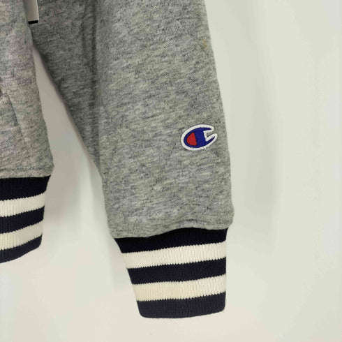 チャンピオン Champion ロゴ刺繍 キルティングスウェットスタジャン レディース JPN:XS